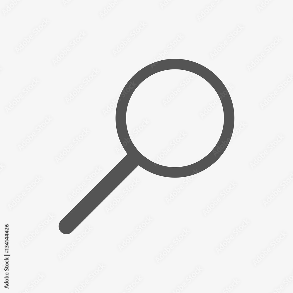 search icon stock vector illustration flat design search icon stock vector illustration flat design
