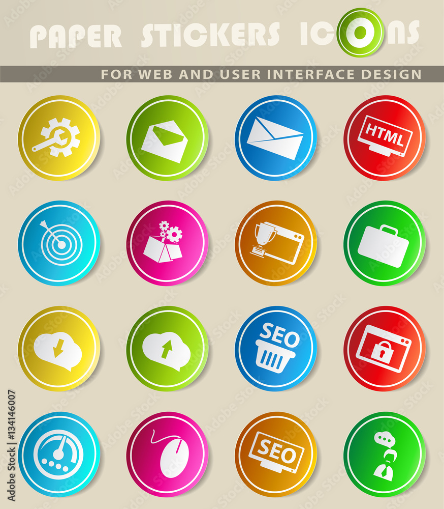 seo icon set seo icon set