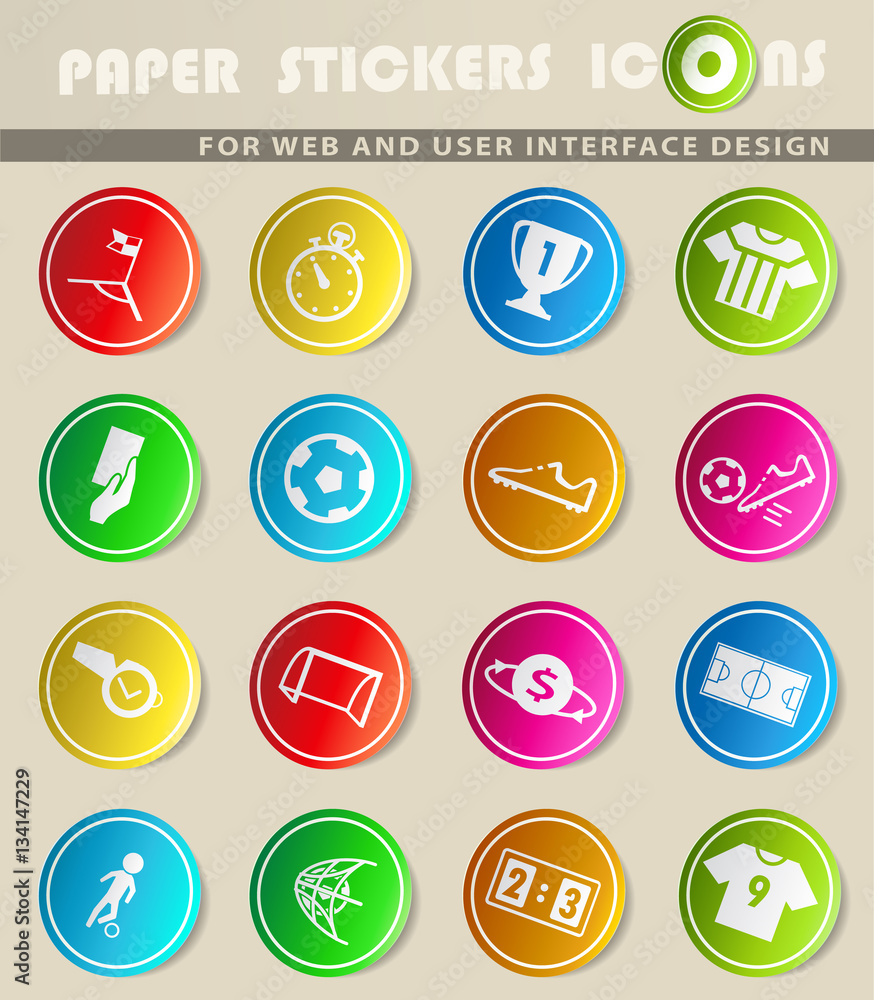 soccer icon set soccer icon set