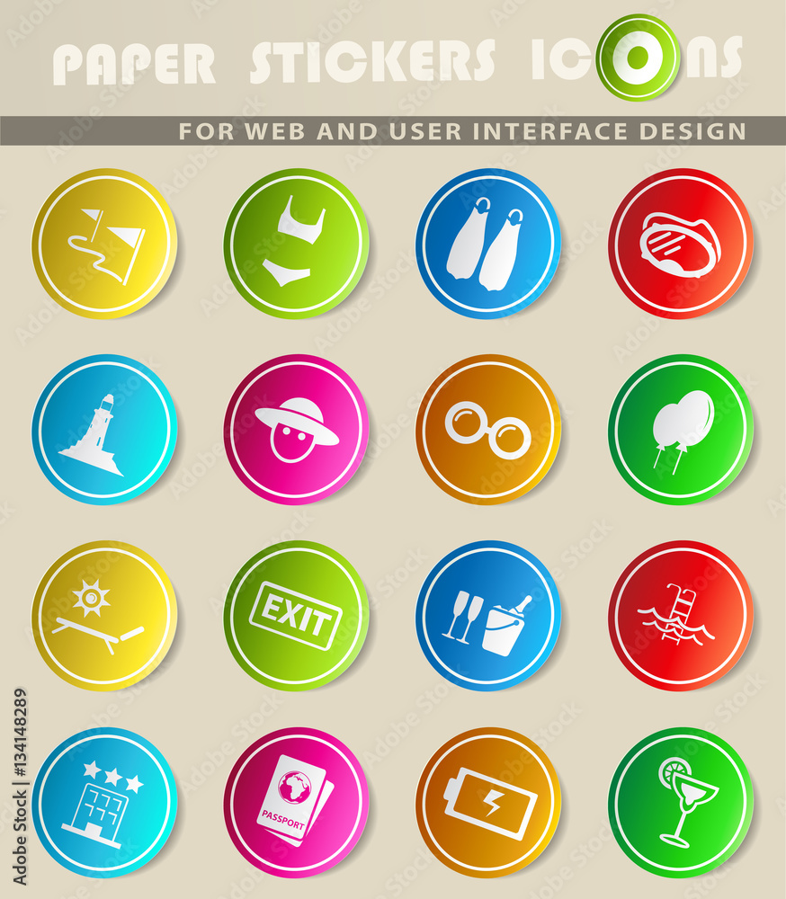 travel icon set travel icon set