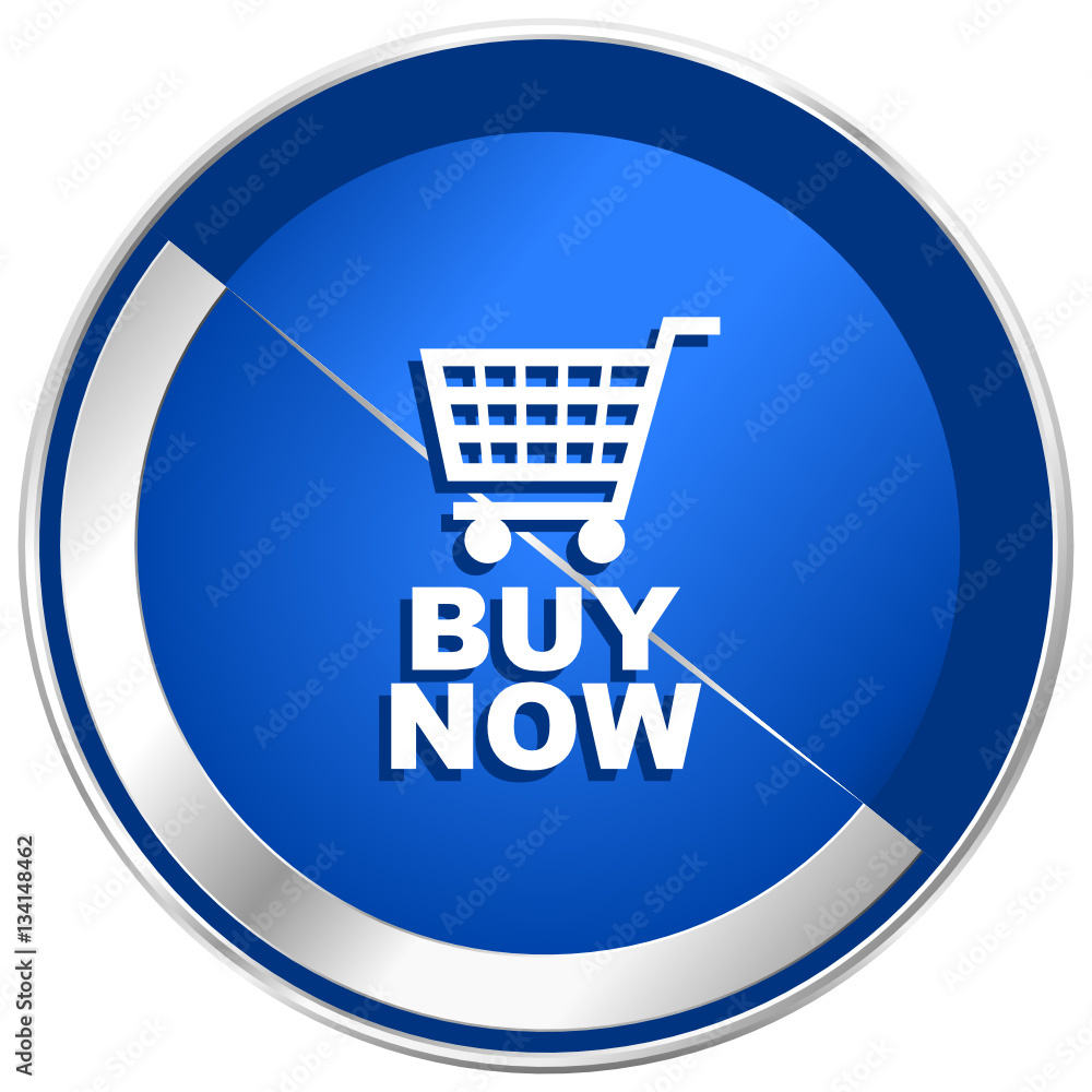 Buy now silver metallic web and mobile phone vector icon. Buy now silver metallic web and mobile phone vector icon.