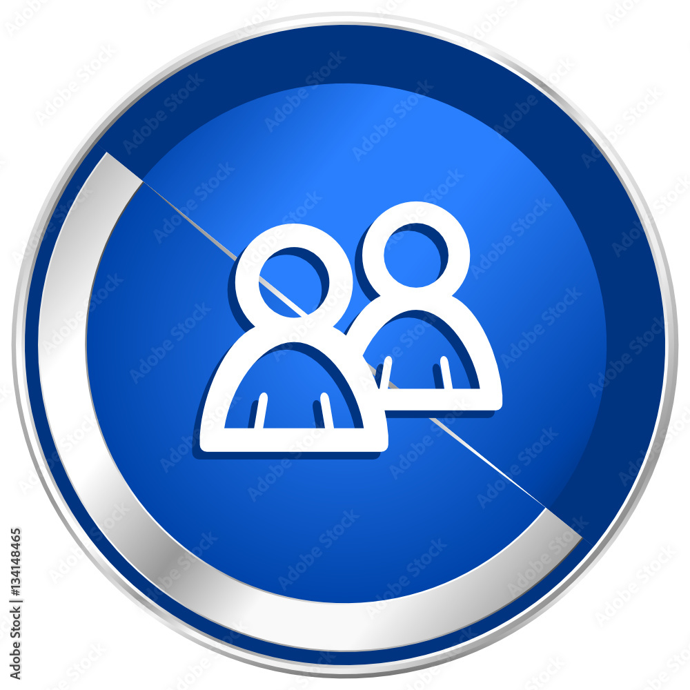 Forum silver metallic web and mobile phone vector icon. Forum silver metallic web and mobile phone vector icon.