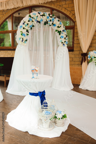 wedding ceremony decoration, wedding arch