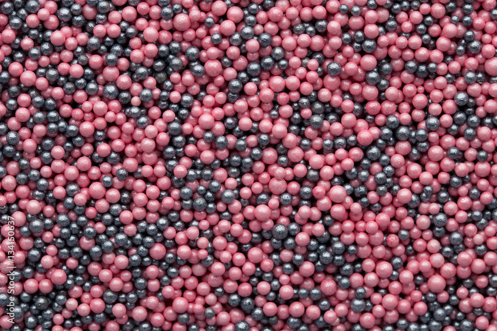 Multicoloured sweet sugar balls. Small ball pattern. Multicoloured sweet sugar balls. Small ball pattern.