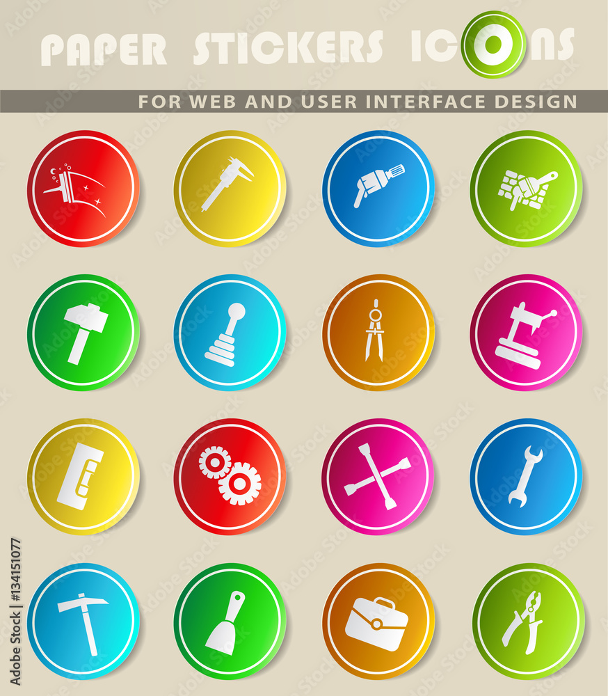 work tools icon set work tools icon set