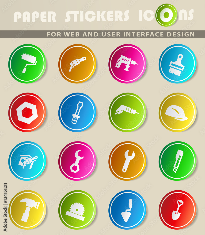 work tools icon set work tools icon set