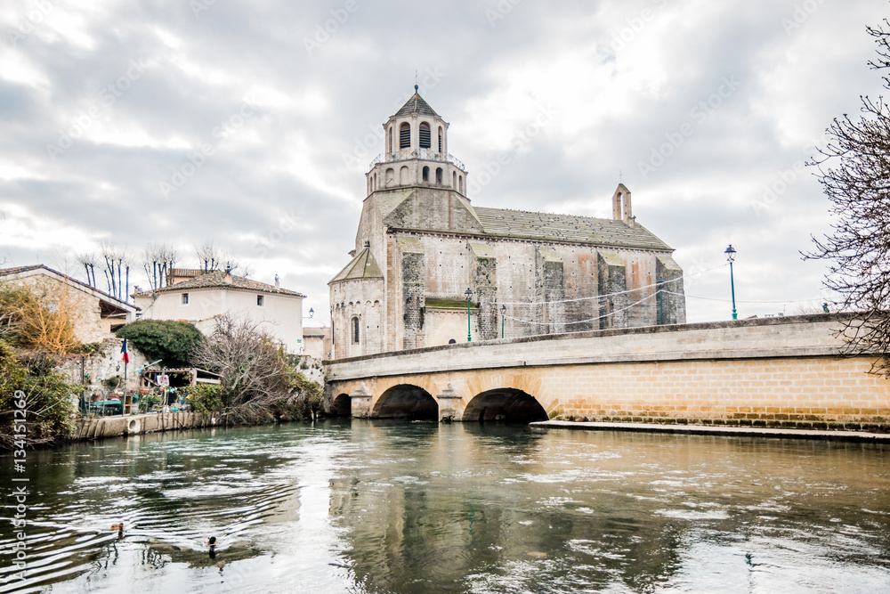 Fototapeta premium L'Eglise Notre-Dame-du-Lac à Thor