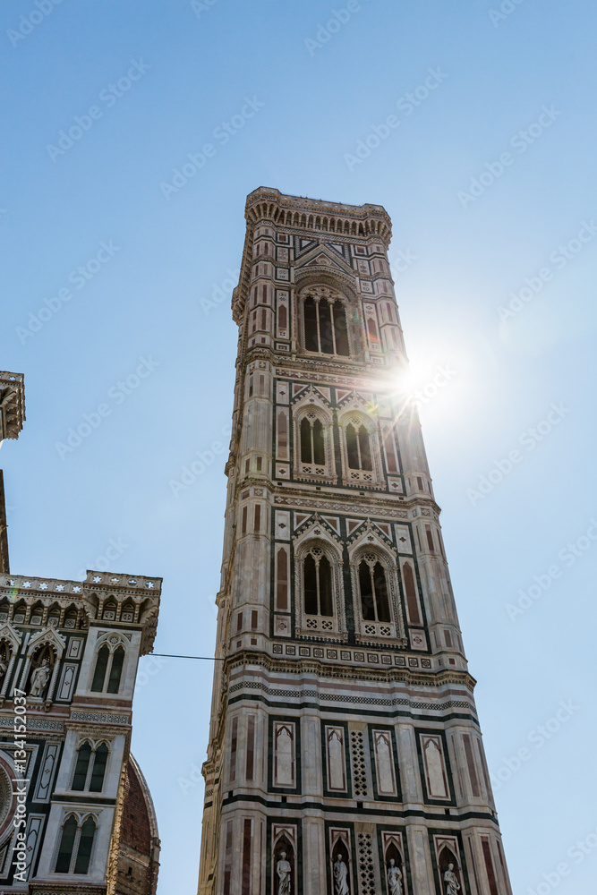 Exterior view of the Florence Cathedral in Italy Exterior view of the Florence Cathedral in Italy