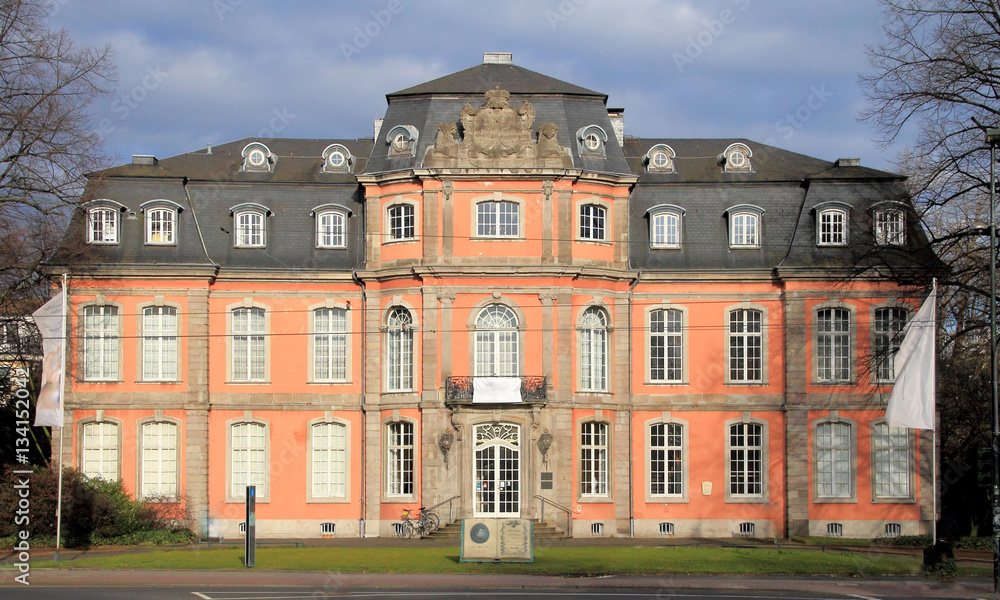 Fototapeta premium Schloss Jägerhof in Düsseldorf, Goethe Museum