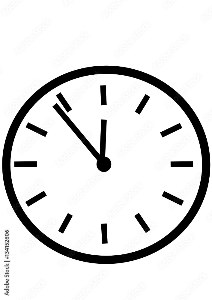 rounded watches showing time, on a white background rounded watches showing time, on a white background