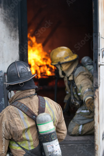 Pair of firefighters