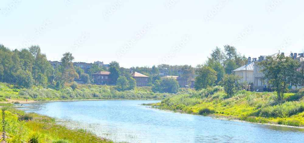 Vologda River, Russia.