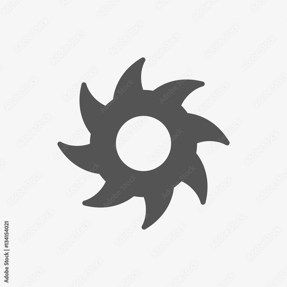 circular saw icon stock vector illustration flat design circular saw icon stock vector illustration flat design