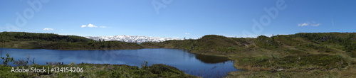 Bergseepanorama bei Voss in Norwegen