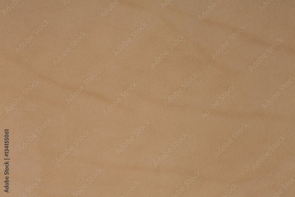 Fototapeta premium Tan leather texture background.