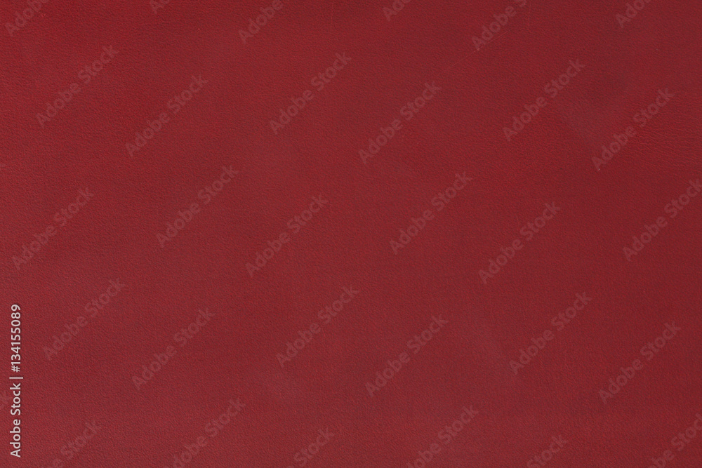 Texture of red leather on macro. Texture of red leather on macro.