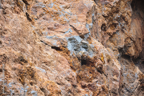 Abandoned Spanish mines, La Jayona Mine, iron ore, Extremadura photo