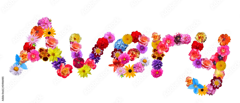 Flower Name Avery Flower Name Avery