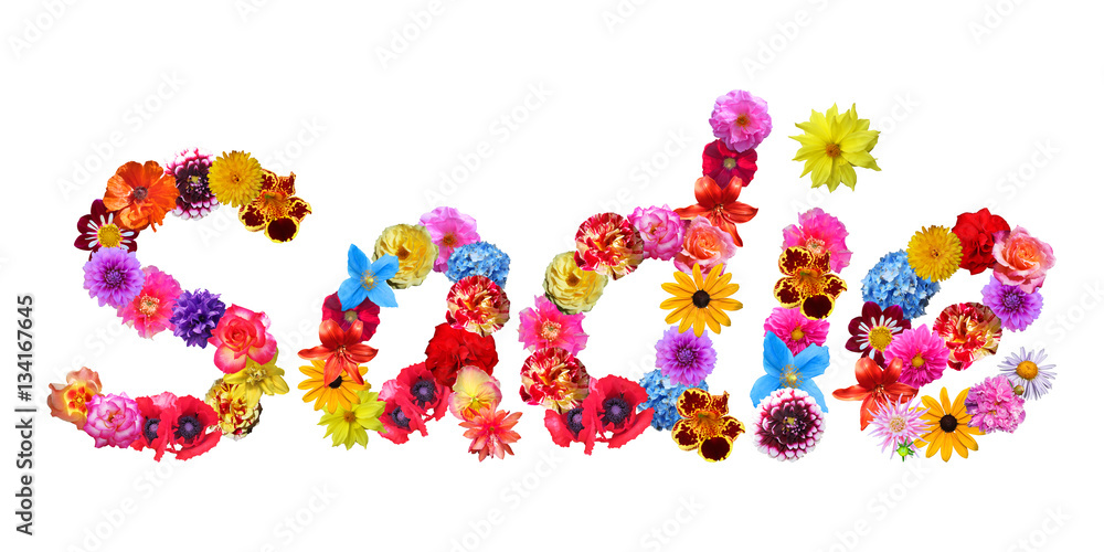 Sadie Flower Name