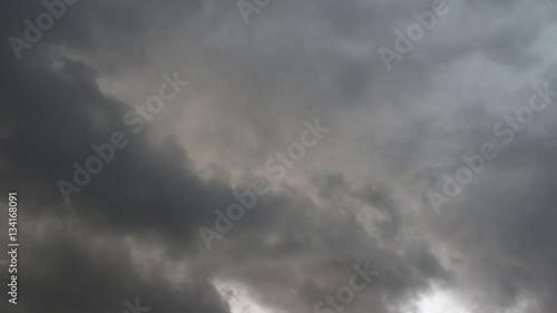黒い雲（微速度撮影）