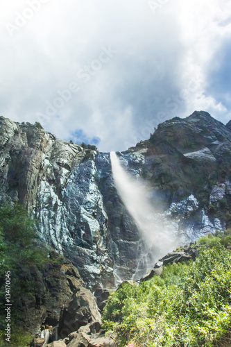 Yosemite National Park Bridal Veil Falls, California, USA.