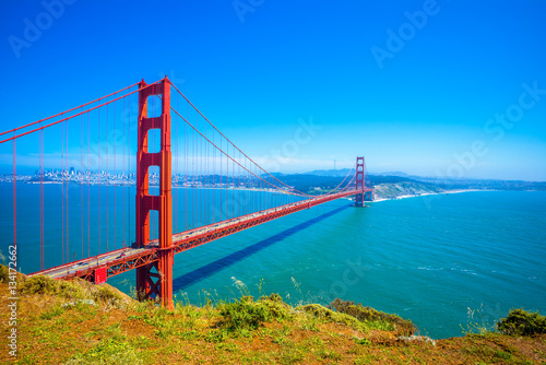 Fotografia Golden Gate Bridge in San Francisco, California, USA - Daytime