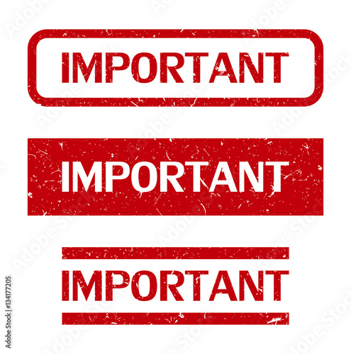 Tampon important.