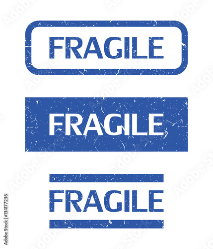 Tampon fragile.