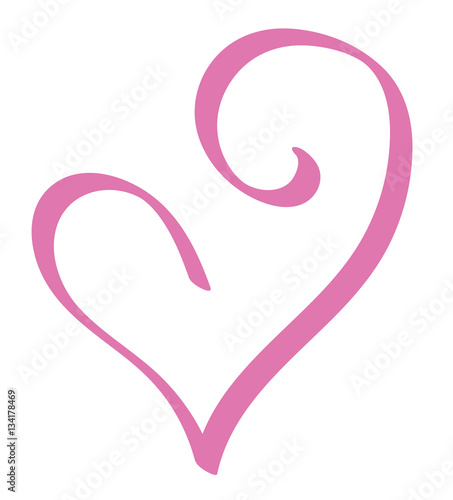 Pink Valentines Heart