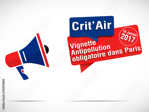mégaphone : crit'air