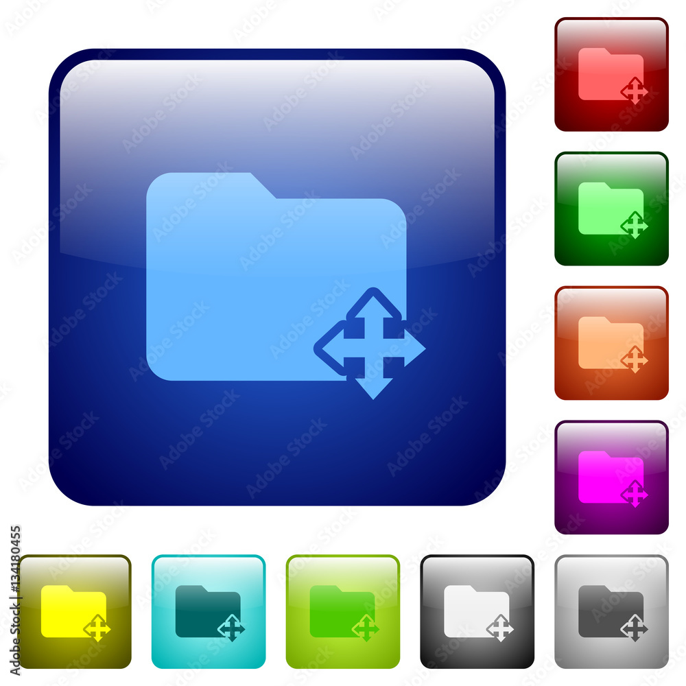 Move folder color square buttons