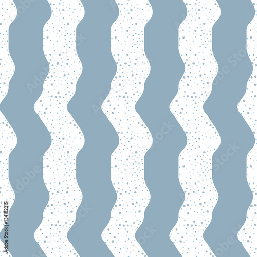 Primitive geometric retro pattern with the azure waves of the sea. blue background for relaxation.