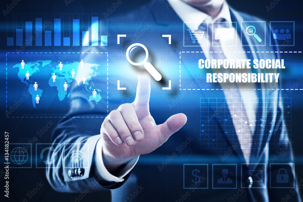 businessman pressing button on virtual screens businessman pressing button on virtual screens