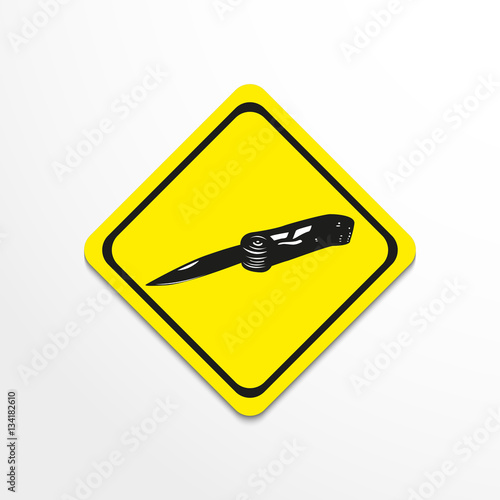 Jackknife. Vector illustration.