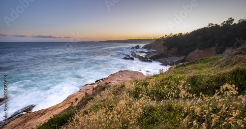 Beautiful lanscape of bermagui in Austra;ia photo