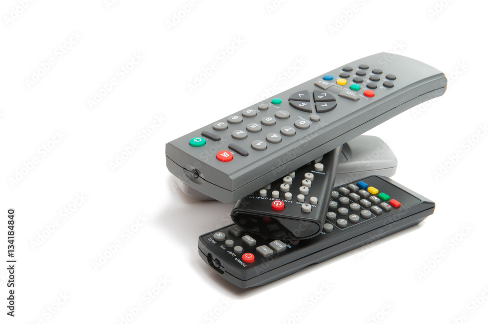 TV remote isolated TV remote isolated