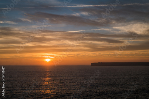 Portugal - Sunset, ocean and cliffs © liamalexcolman