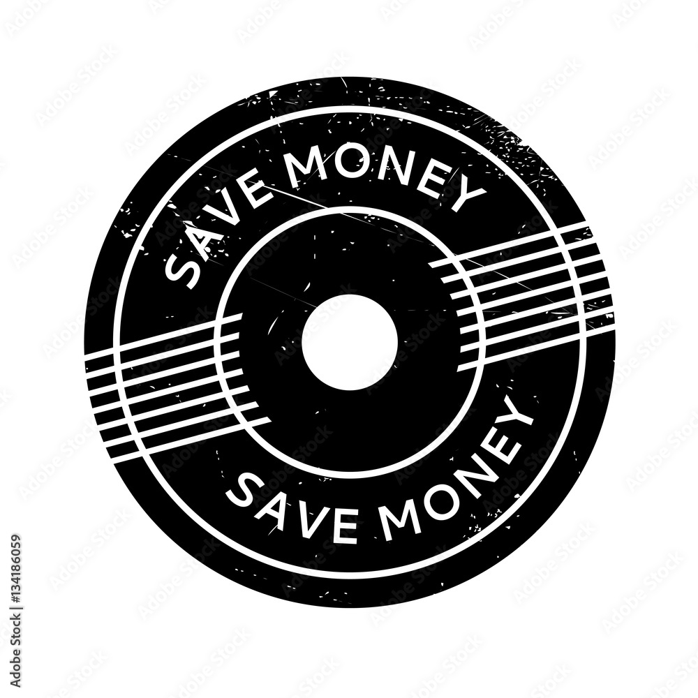 Save Money rubber stamp. Grunge design with dust scratches. Effects can be easily removed for a clean, crisp look. Color is easily changed. Save Money rubber stamp. Grunge design with dust scratches. Effects can be easily removed for a clean, crisp look. Color is easily changed.