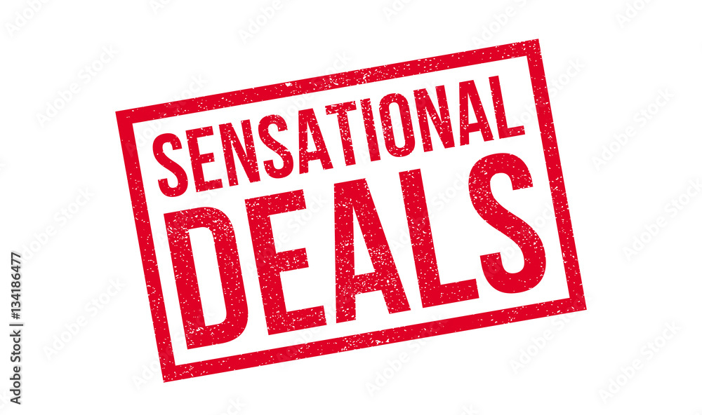 Sensational Deals rubber stamp. Grunge design with dust scratches. Effects can be easily removed for a clean, crisp look. Color is easily changed. Sensational Deals rubber stamp. Grunge design with dust scratches. Effects can be easily removed for a clean, crisp look. Color is easily changed.