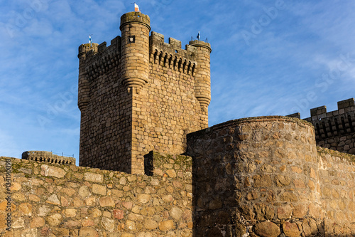 Medieval castle located in Oropesa. Toledo. Spain. photo