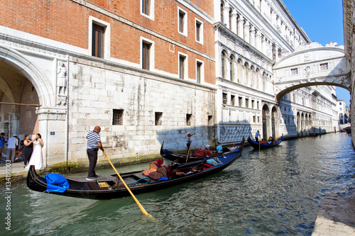 Slika na platnu The Bridge of Sighs in Venice