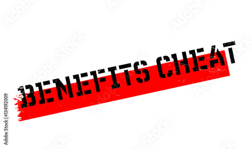 Benefits Cheat rubber stamp