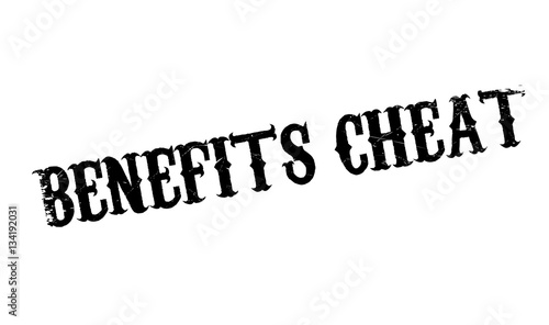 Benefits Cheat rubber stamp