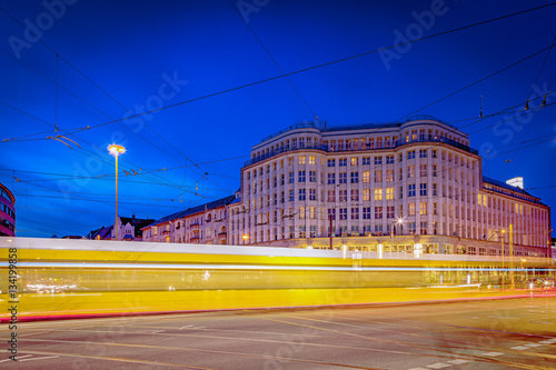 Canvas Print Kaufhaus Jonaß, Straßen Kreutzung, Berlin