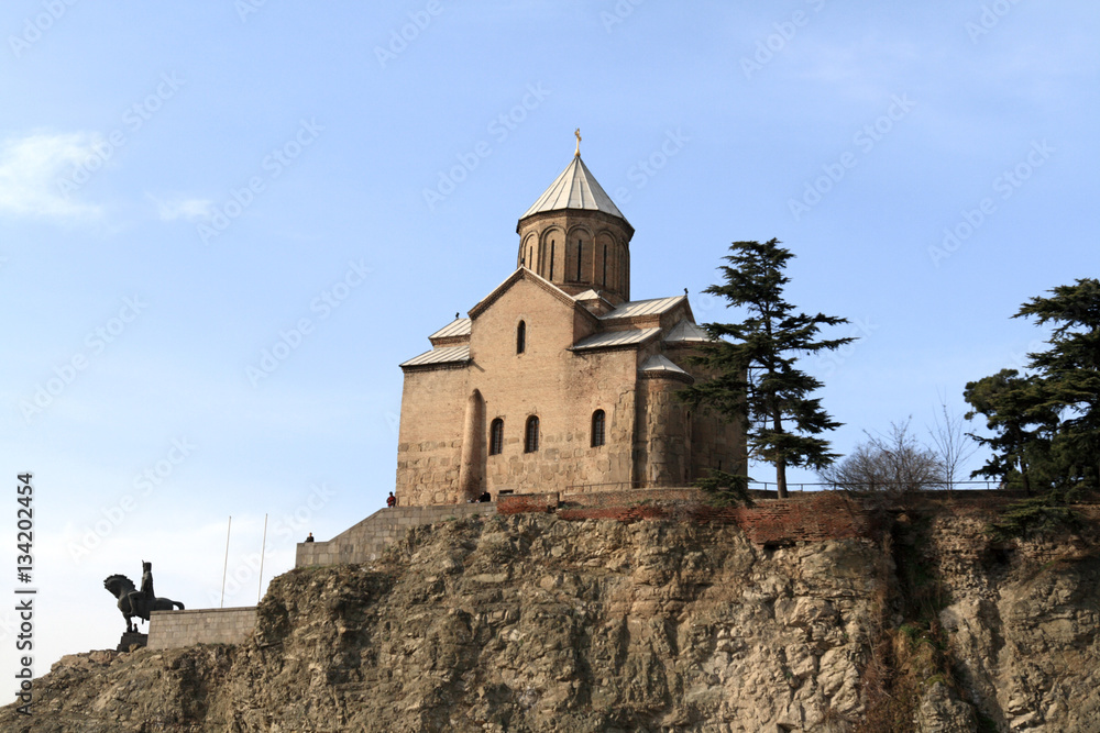 Fototapeta premium Virgin Mary Metekhi church
