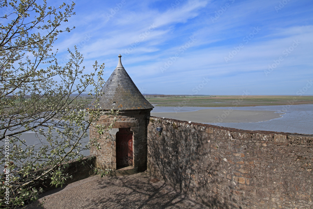 Fototapeta premium Mont Saint-Michel, Normandy, France 