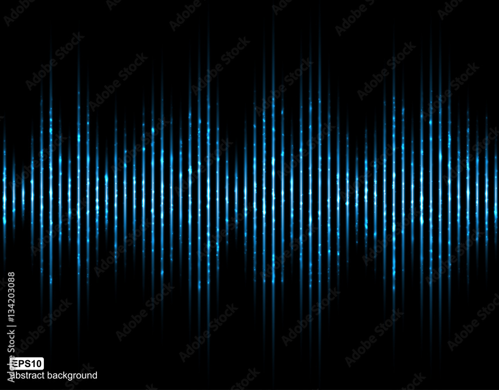 Sound waves. Music Digital Equalizer. Abstract light futuristic background. Vector illustration. Sound waves. Music Digital Equalizer. Abstract light futuristic background. Vector illustration.
