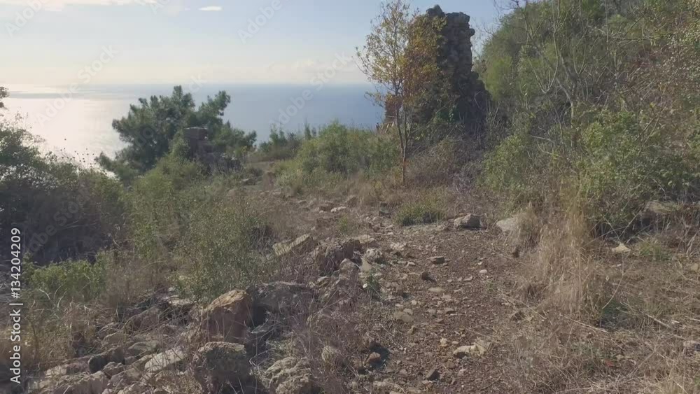 4K video of the ancient city of Syedra. Alanya, Turkey. Traveling through the centuries. 4K video of the ancient city of Syedra. Alanya, Turkey. Traveling through the centuries.