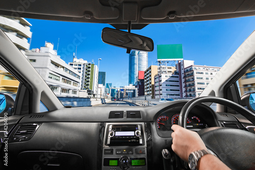 運転席の風景