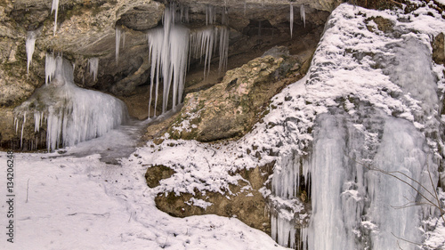 Stalaktiten Eis Höhle, Teufelshöhle Kremsmünster